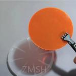 Transparent Orange Undopped GaP Wafers P Type N Type 200um 350um 5G Light