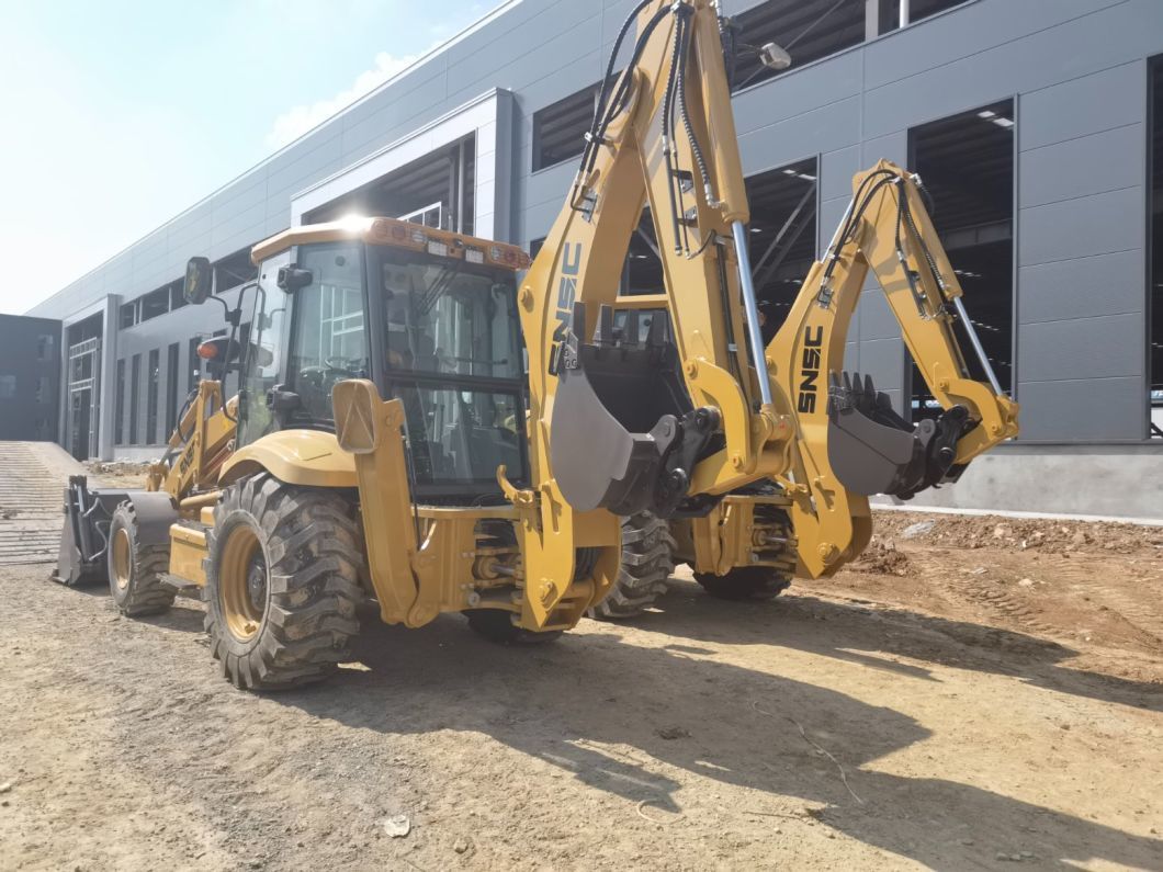 2.5 Ton Shovel Side Shift Tractor Backhoe Loader Maquinas Retroexcavad Backhoe Loader