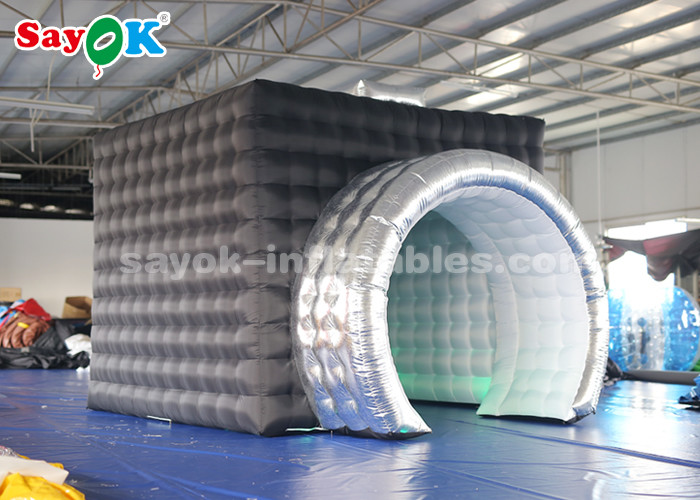 Inflatable Party Tent 3*2.7*2.5m Oxford Cloth Inflatable Photo Booth With Camera Shape Fire Resistant