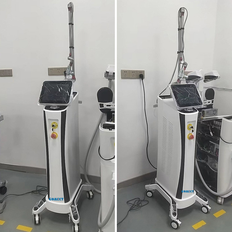 60W Fractional Skin Resurfacing Acne Treatment Anti Puffiness CO2 Laser Fractional Vaginal Tightening Machine