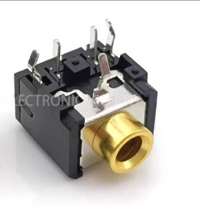 Wholesale PJ-306 3.5MM Headphone jack Metal Copper Head Color Customized Audio Jack DIP from china suppliers
