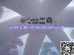 Waterproof 6 Legs Inflatable Tent / Inflatable Spider Tent Hiking Equipment