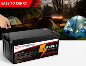 Wholesale Off Grid Electric Bicycle Battery Pack 12.8V 200AH Built In 200A BMS from china suppliers