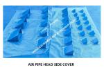 FKM type air pipe head side cover, breathable cap side cover, stainless steel