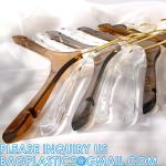 Luxury Clothes Hangers, Clothing Type Transparent Acrylic Clothes Hanger,
