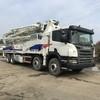 Wholesale Diesel Power 50M Scania Concrete Pump Truck Machine Air Cooled Used Concrete Pump Truck from china suppliers