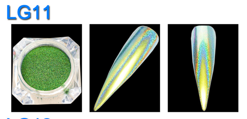 OEM/ODM Yes. Holographic Nail Powder for Poleyster Nails High Standar