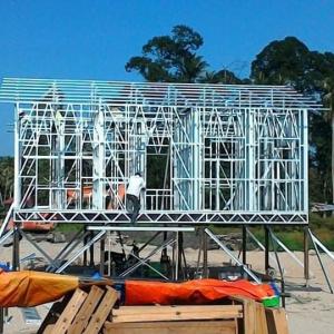 Wholesale Fast Construction Prefabricated Metal Houses Light Steel Structure Luxury Ready Made from china suppliers