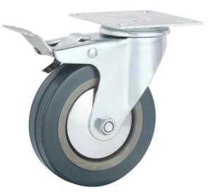 Wholesale Locking Swivel Casters Insitutional Apparatus Castor Furniture Wheels 3in from china suppliers