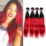 Black Dark Roots Ombre Human Hair Extensions Ombre Hair Weave For Black Women
