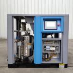 11kw/15hp 8bar 10bar water lubrication oil free screw air compressor for medical