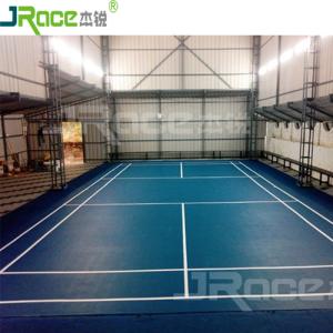 Wholesale Silicon PU Material Badminton Sports Floor / Indoor And Outdoor Badminton Court from china suppliers