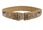 Military Fan EVA Foam Tactical Belt Oxford Cloth Men's Canvas Sponge Belt
