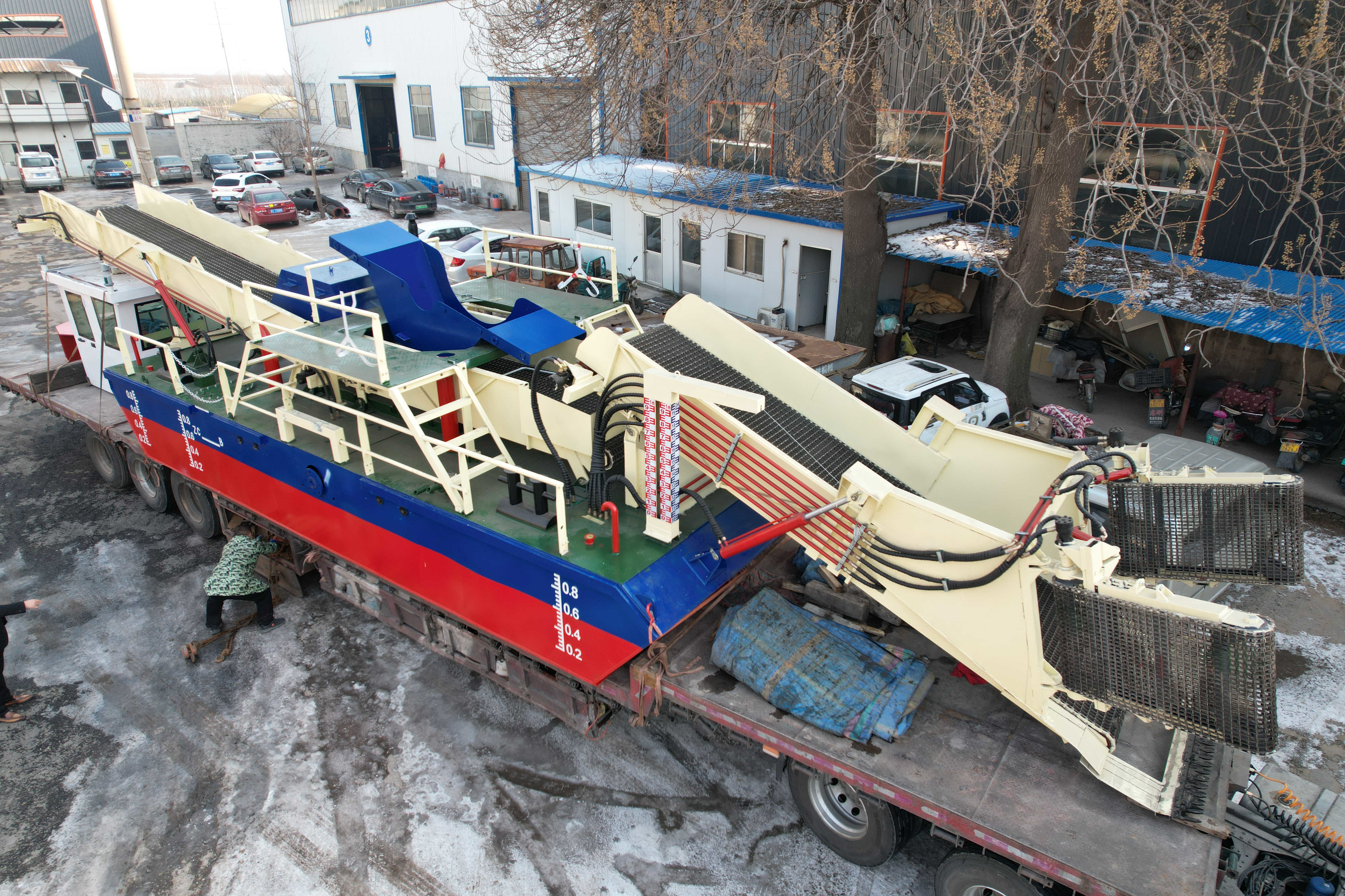 0.55 M 0.55 M Hyacinth Harvester A Revolutionary Tool to Combat Aquatic Invasive Species