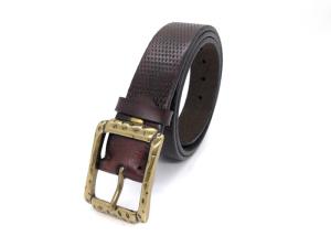 Wholesale Heavy Duty 4.0cm Mens Causal Leather Belt Adjustable Length from china suppliers