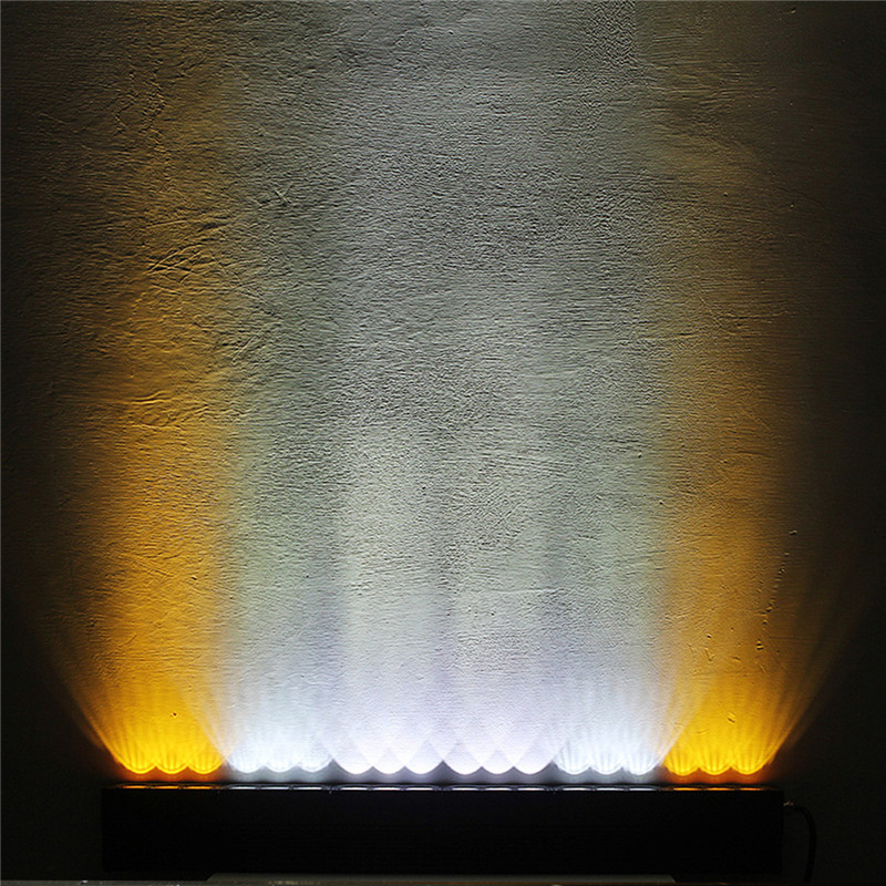 Factory hotsales Cree single row Led light bar with amber and white DHCB-L180SDC