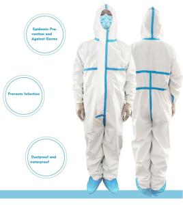 Wholesale Medical Protection Suit Safety Clothing Anti-Contamination From Virus Personal Disposable Anti Virus Protective Clothing from china suppliers