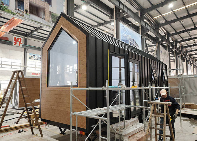 USA / AU / NZ Standard Modular Home Prefab Tiny Homes For Sale Tiny Camping Cabins