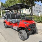 Modern Chassis 6 Seat Street Legal Trailer Vintage Golf Cart Retrofit