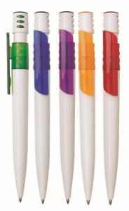 Wholesale wide clip click ball pen from wenzhou factory, manufacturer from china suppliers