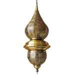 Modern Decorative Large Muslim Arabic Lamps Carved Moroccan Style Pierced Metal