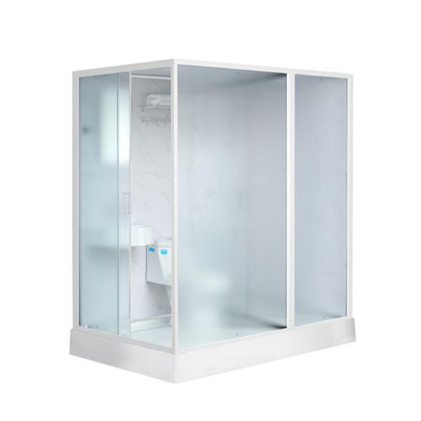 Shower Cabins White Acrylic ABS Tray2000*1160*2150mm white aluminium side open