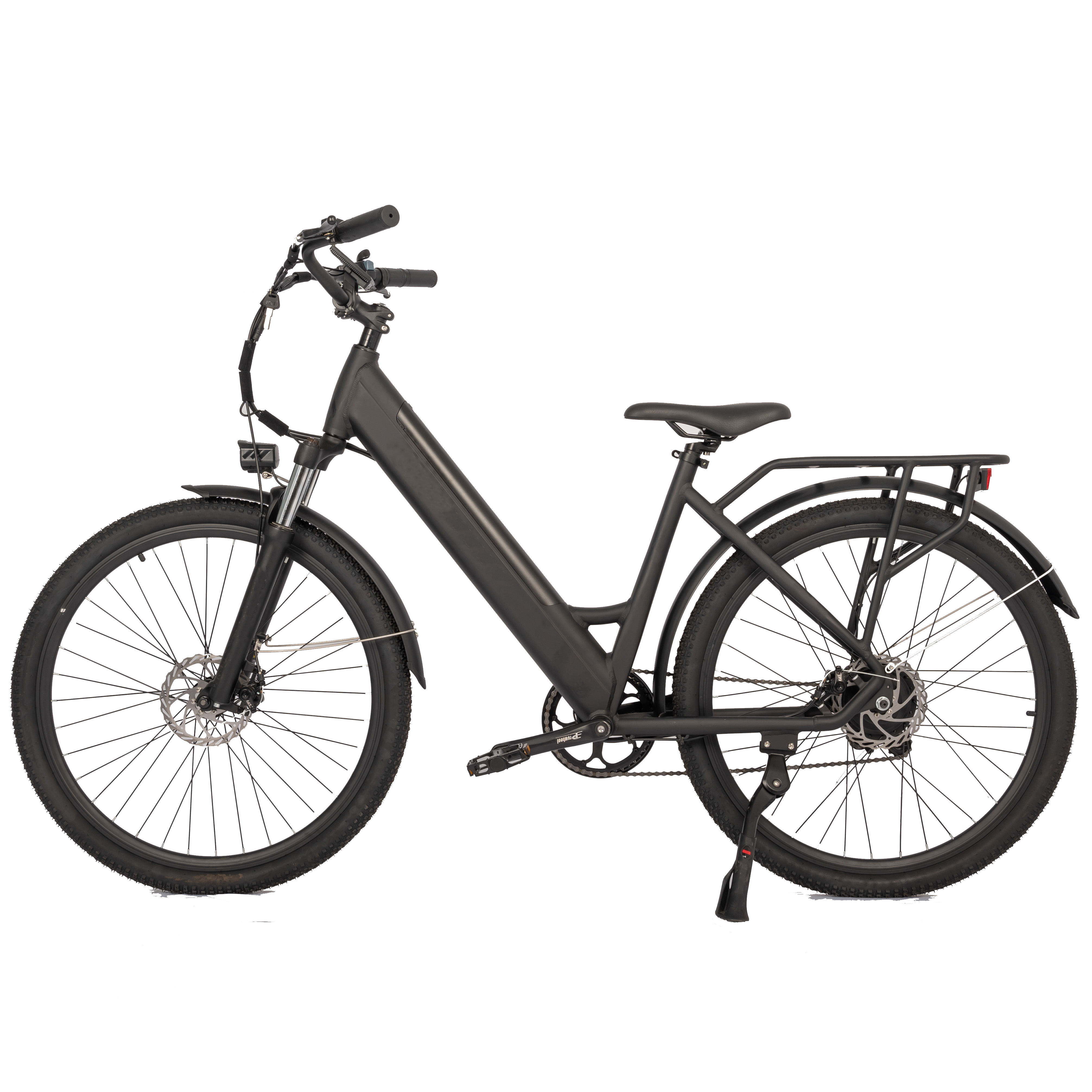 Aluminum Alloy Frame Ebike for Adults Bafang Rear Hub Motor and Lithium Battery Combo