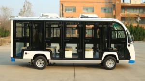 Wholesale Electric Sightseeing Bus 9-23 Seats With Door Minibus Scenic Area Passenger With Air Conditioning from china suppliers