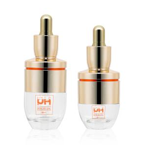 Wholesale Oval Moisturize Glass Serum Bottle Cosmetic Essential Oil Dropper Bottle 30ml 1oz from china suppliers