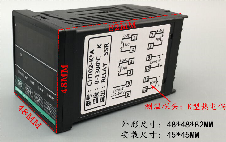 CH102 48*48 Price Digital PID intelligent digital temperature controller