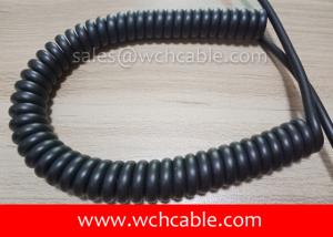 Wholesale UL21139 O&amp;M Manufactured Spiral Cable PUR Sheath Rated 60C 300V from china suppliers