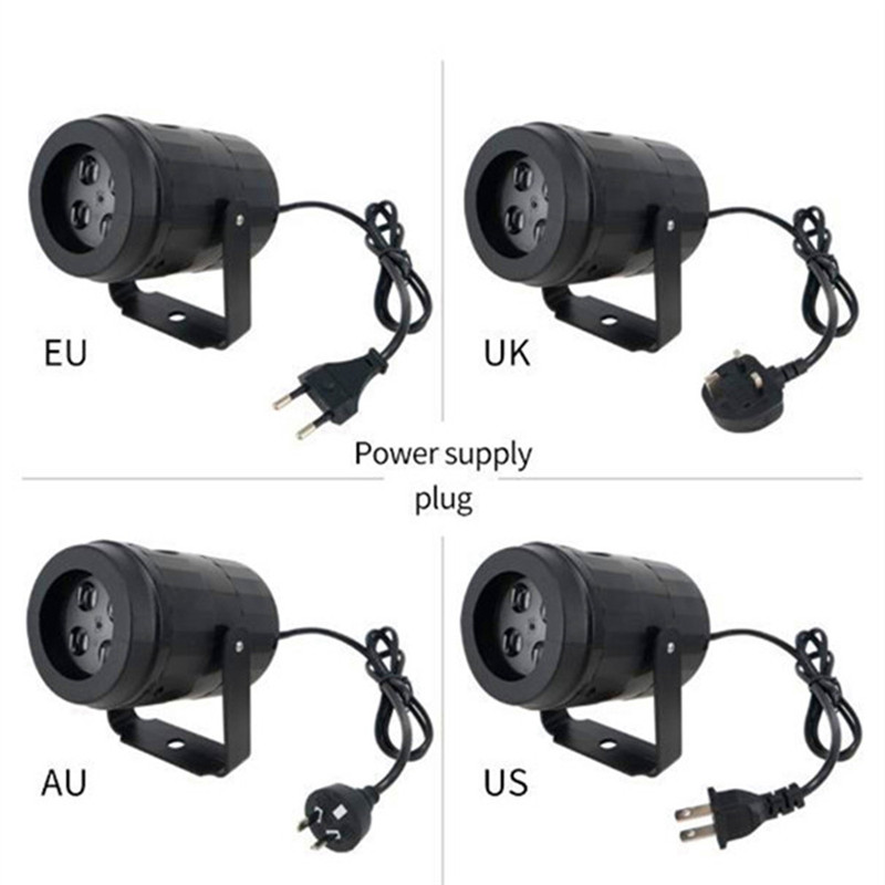 LED Christmas Snowflake Projector Lights Xmas Decoration Lights 2700K