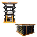 500kg Electric Stationary Multi Stage Scissor Lift Max Height 4.8m