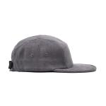 Grey 5 Panel Trucker Cap Visor Unisex Premium Baseball Hat Snapback Adjustable