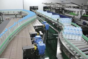Wholesale SS304 Industrial Conveyor Systems For Water Bottle Filling Machine from china suppliers