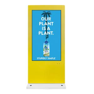 Wholesale 55'' Outdoor Floor Standing Digital Sinage Kiosk Advertising Display Billboard from china suppliers