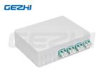 Waterproof Ftth Fiber Optic Terminal Box 4 Core Wall Mount