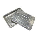 BBQ Cookie Rectangular Foil Trays 1400ml Great Thermal Conductivity