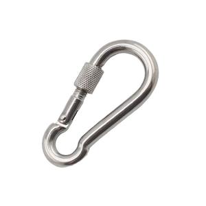 Wholesale Precision Casting Technology Quick Link Spring Snap Hook With Screw Lock Plain Finish from china suppliers