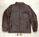 H9806 Men's pu fashion jacket coat stock