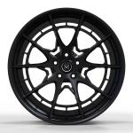Fit for Nissan GTR 5x114.3 Custom 2-PC Forged Alloy Rims Gloss Black Staggered