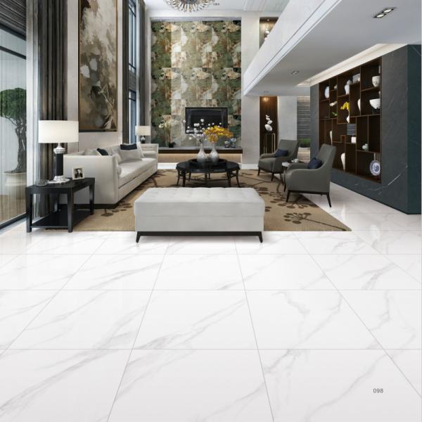 Residential/Commercial Glazed Porcelain Tile 9mm Thickness Frost Resistant and