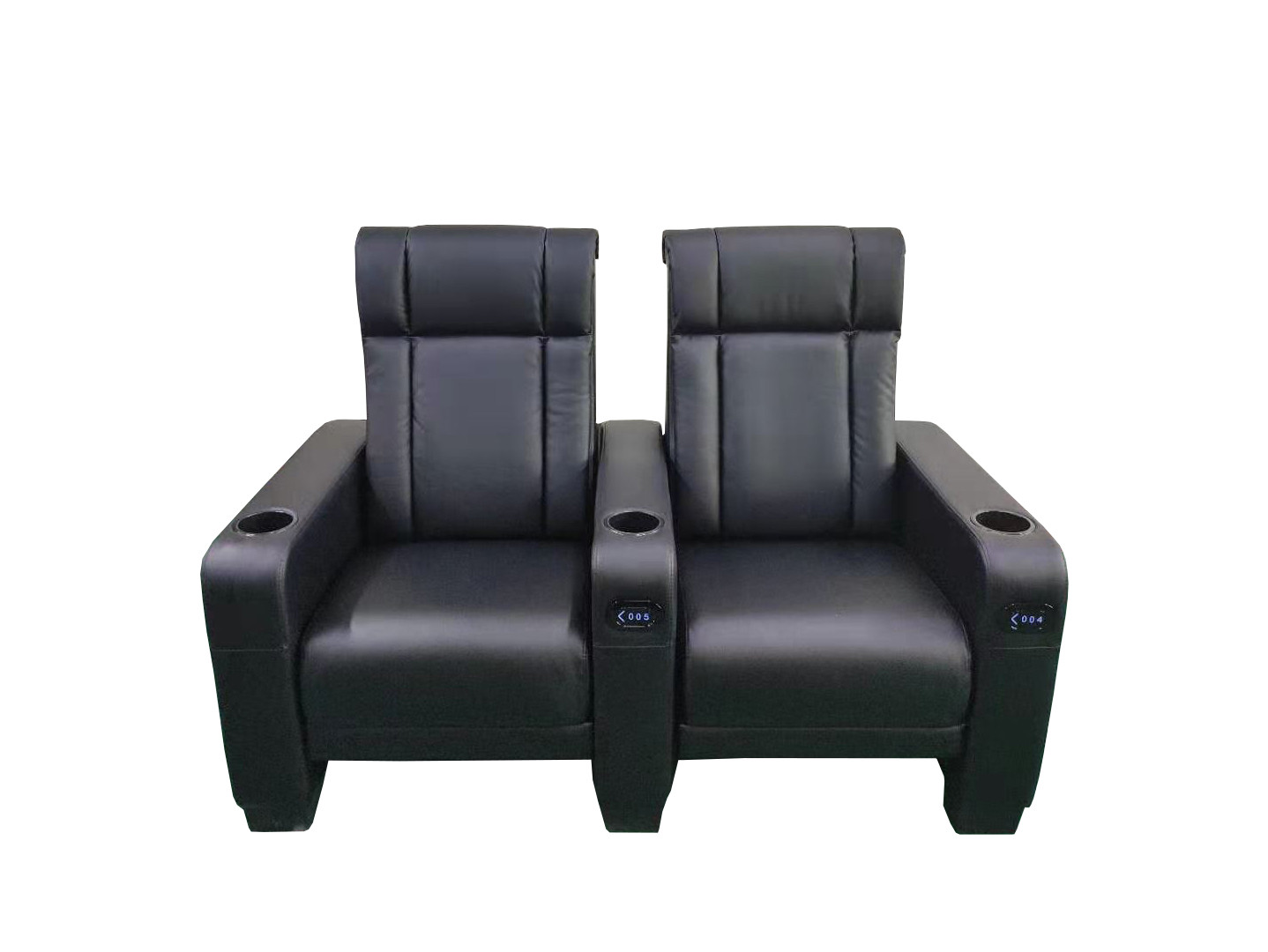 Push Back Sliding Mechanism Recliner Sofa Home Theater Individual Seat