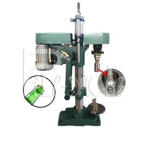 Wholesale 15BPM Aluminum Screw Crown Semi Automatic Capping Machine from china suppliers