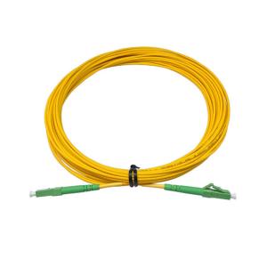 Wholesale CATV PVC LC APC To LC APC Patch Cord Simplex Single Mode Fiber 5m from china suppliers