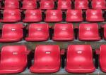 Arena Plastic Bucket Seats Outdoor Volleyball Court Fixed Spectator Seating
