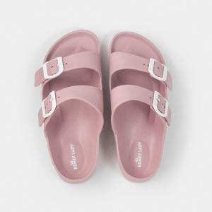 Wholesale PVC Women'S Casual Slide Sandals , 36EU Double Buckle Sandals Womens from china suppliers