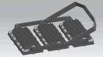 Heat Sink Casting Aluminum Parking Lot Flood Light 600W 800W 1000W High Lumens