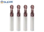 2 Flute Ball Nose End Mill High Precision Wear Resistance Rear Angle Design