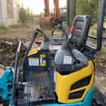 used 2T Kubota U17 charged diesel hydraulic crawler excavator have high quality